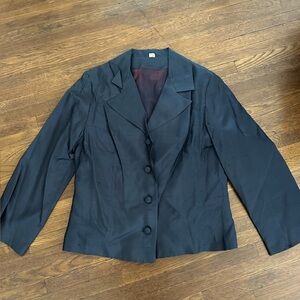 Vintage Silk Blazer